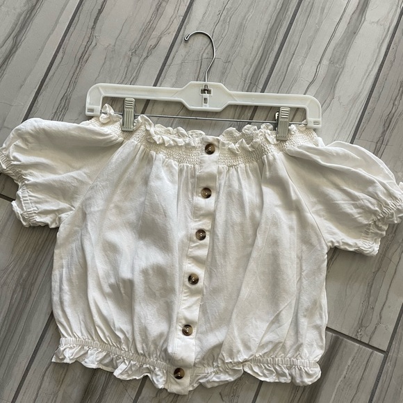 Strapless white top - Picture 2 of 3